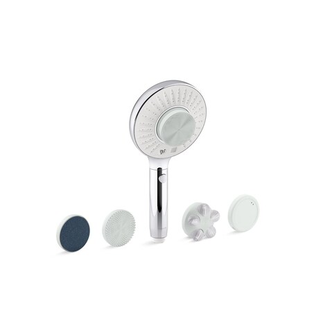 Kohler Spaviva Two-Function Handshower With All-In-One Cleansing Device, 2.5 Gpm In Polished Chrome 28682-Y-CP